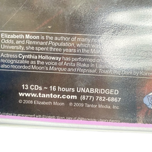 Lot of 3 Audio Books Elizabeth Moon Sci-Fi Engaging Enemy Victory Command 47 hrs - Picture 7 of 13